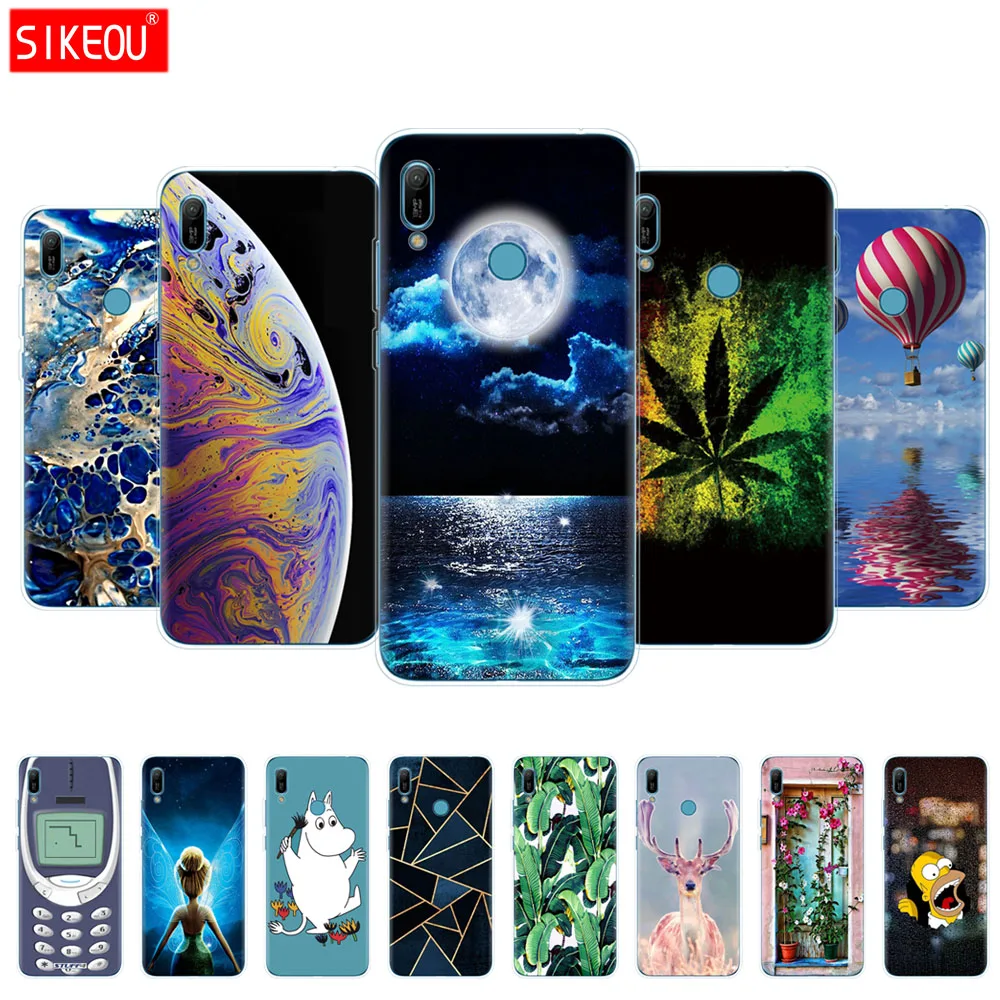 Huawei y6 чехол huawei Y6 чехол из силикона и ТПУ мягкий чехол для телефона для huawei Y6 MRD-LX1 MRD-LX1F Y 6 pro Y6Prime чехол