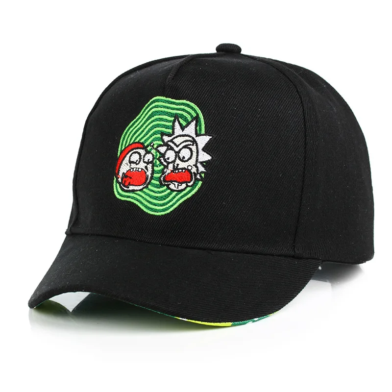 Rick And Morty папа шляпа мужская Snapback летняя кепка бейсболка Плоская хип хоп для