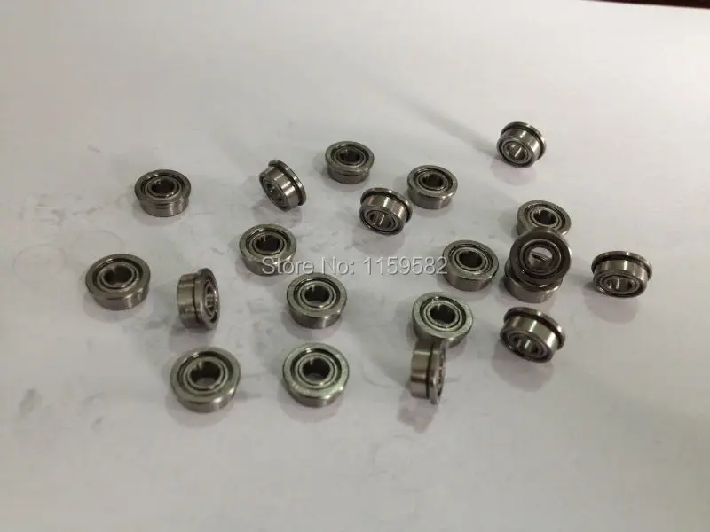 10 шт. фланцевые шариковые подшипники для принтера 4 х11х4 мм|bearing bearing|bearing 4x11x4bearings