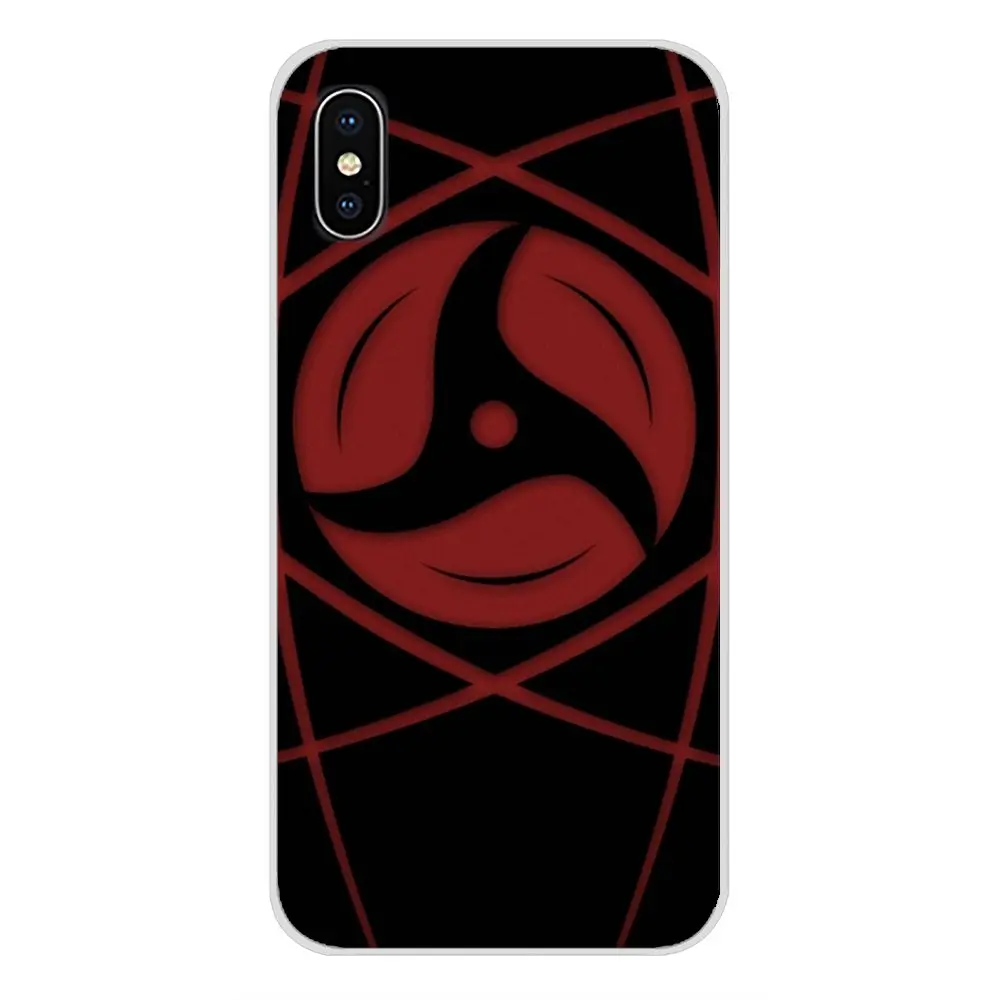 Силиконовые чехлы для Apple iPhone X XR XS MAX 4 4S 5 5S 5C SE 6 6S 7 8 Plus ipod touch Аниме Наруто Саске