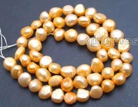 small 5 6mm natural orange freshwater baroque pearl loose beads 14 los464 wholesaleretail free shipping