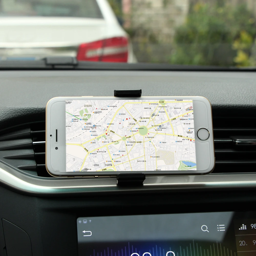 Автомобильный держатель для телефона подставка мобильного кронштейн на выходе