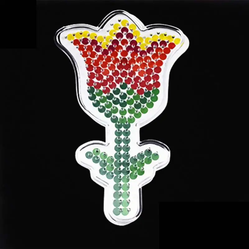Большие перфорированные панели для Perler прозрачные квадратные дизайнерские
