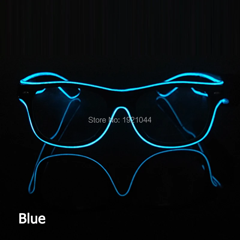Новый дизайн DJ солнцезащитные очки EL неоновые Mini 3V устойчивый на инвертор без