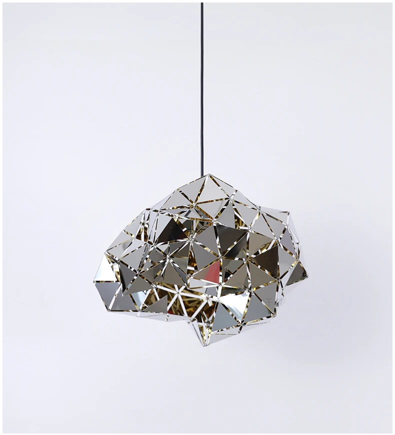 Современный роскошный светодиодный подвесной светильник из стали E27 Lustre Luminaria, светодиодный подвесной светильник