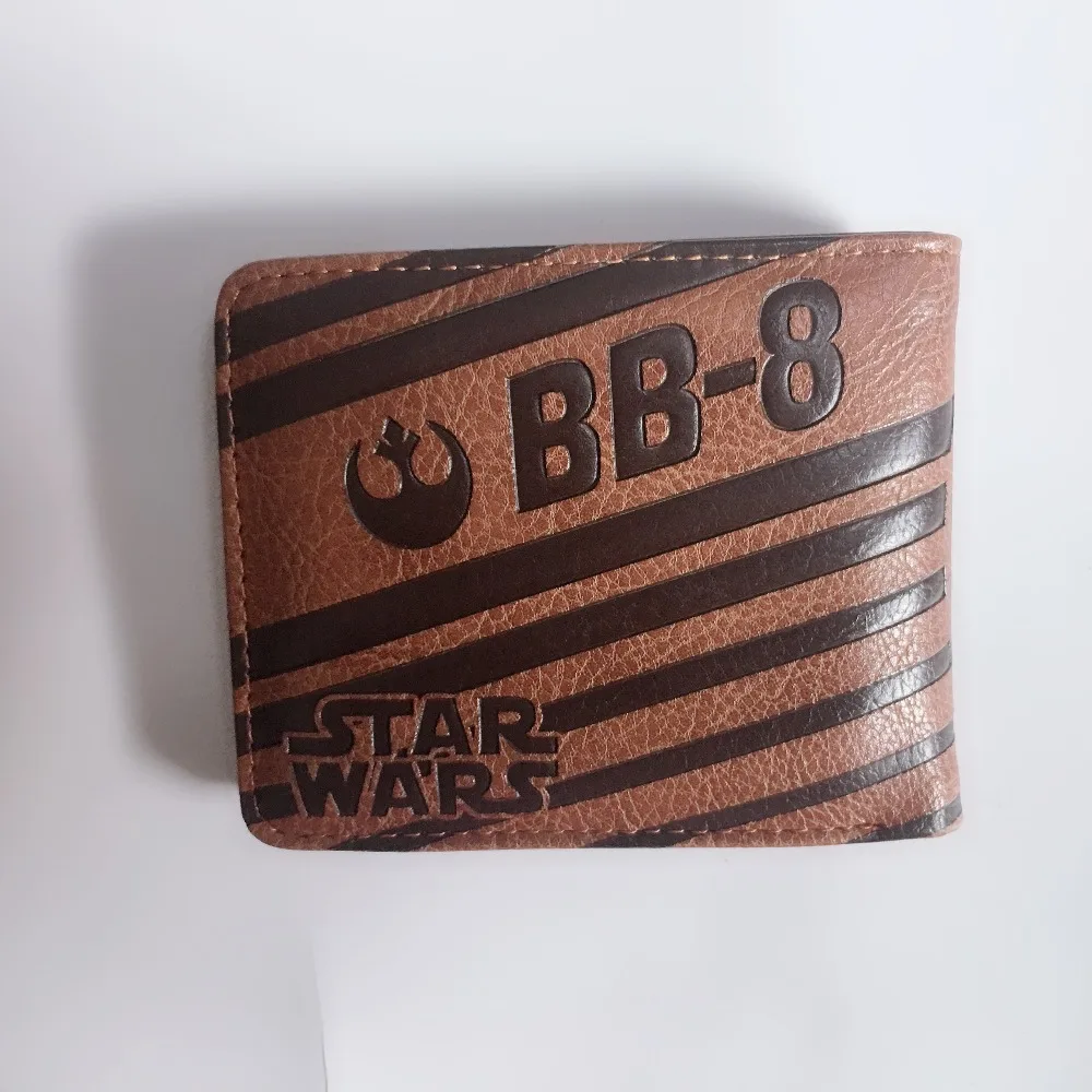 2018 НОВЫЙ Звездные войны мужской короткий кошелек мультфильм аниме Starwar stick фильм