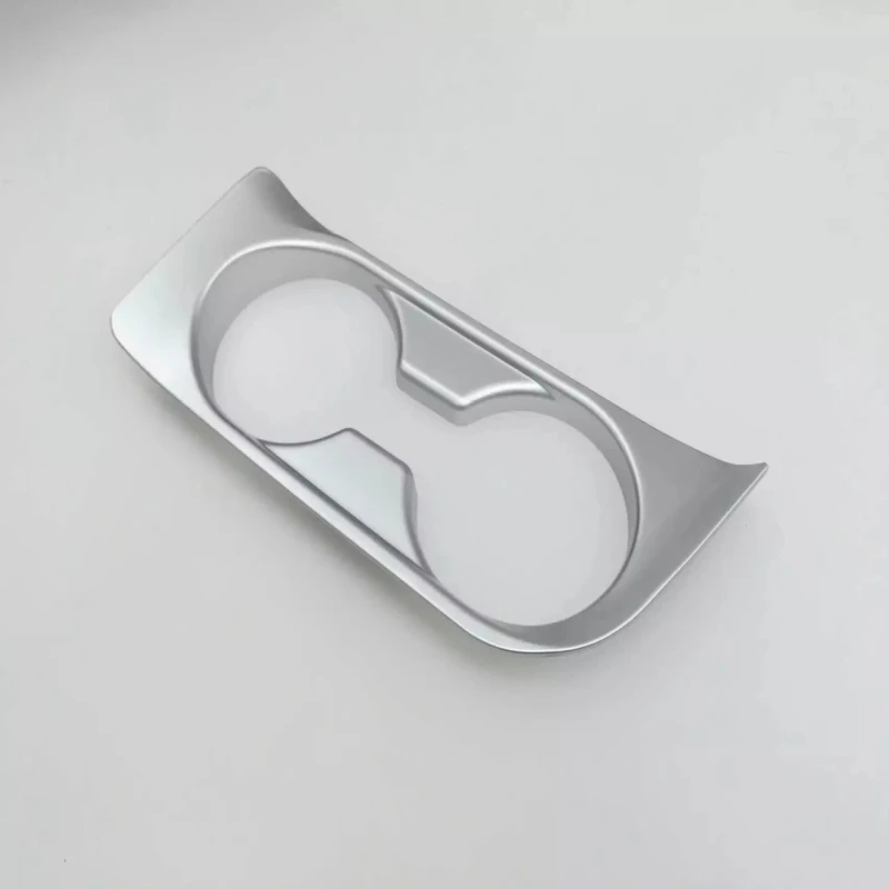 

FIT FOR HYUNDAI ELANTRA AVANTE 2016 2017 CHROME CUP HOLDER TRIM COVER BEZEL INSERT FRAME CENTER DRINK WATER CUP TRIMS