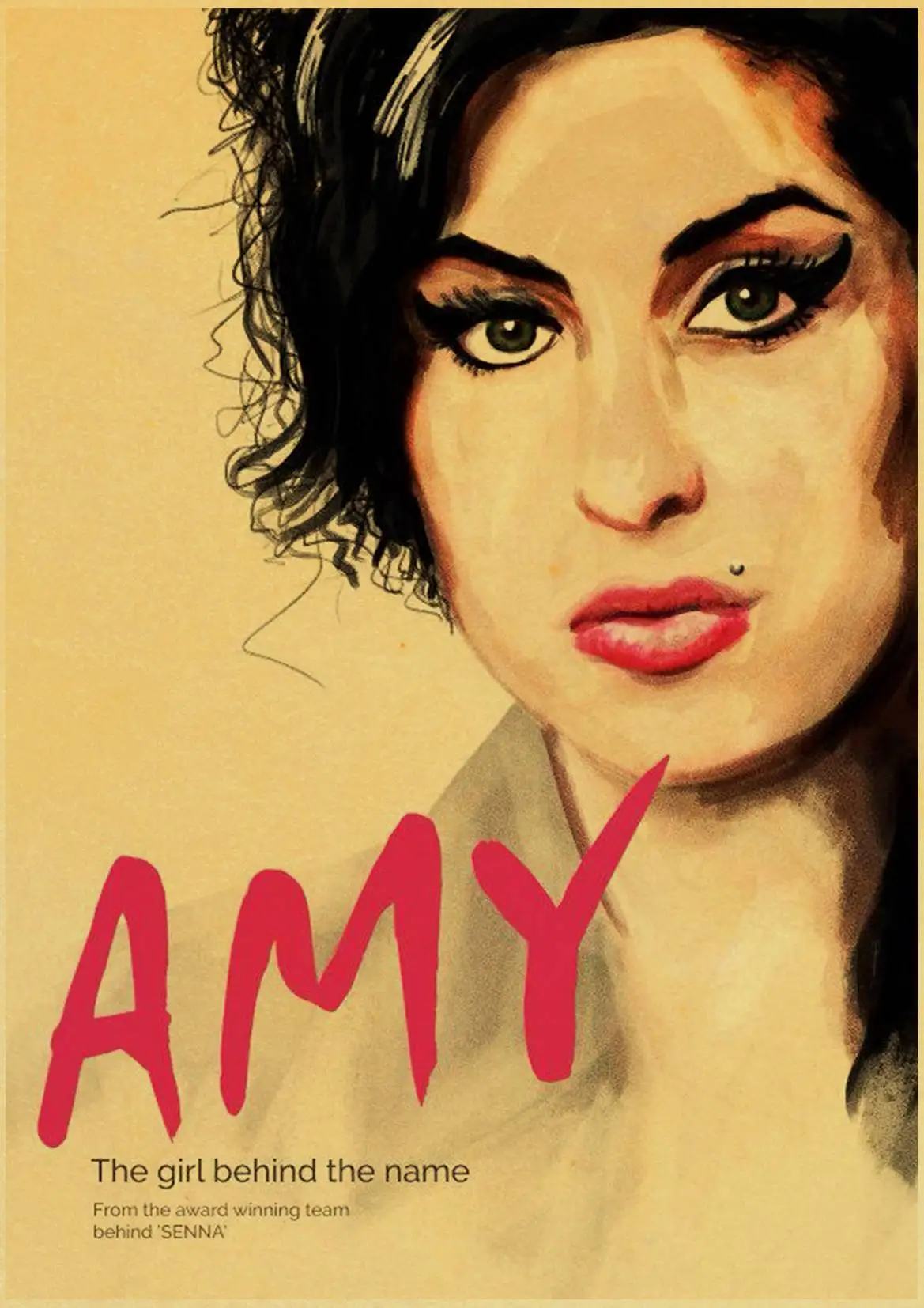D113 Amy Winehouse винтажные плакаты печать настенная живопись высокого качества декор плакат настенная живопись украшение дома - Цвет: D113