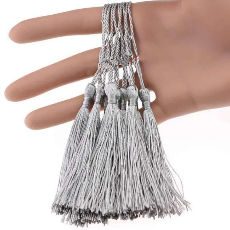 10 шт. Мини Короткая подвеска из хлопка с кисточками ручной работы для