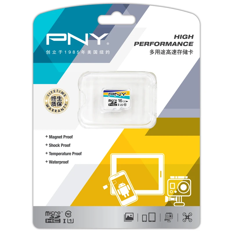 флешка PNY карта памяти Класс 4 Micro Sd 32 ГБ 16 8 Карты Памяти C4 Mini SD Card microSDHC class ПАМЯТИ