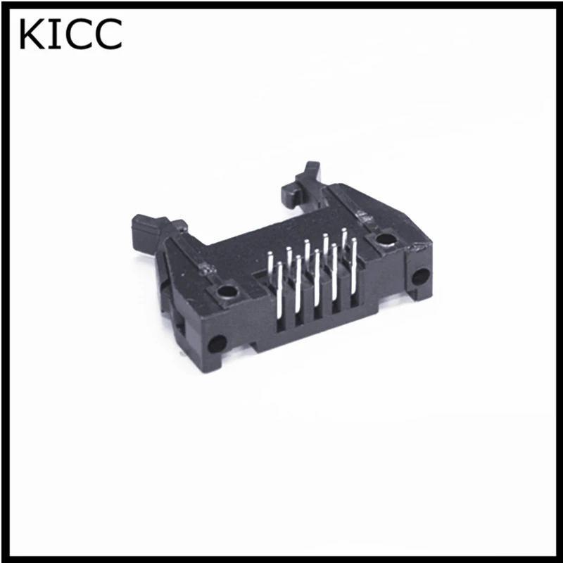 

5Pcs Ox Horn Socket DC2-30P 2.54mm Bend pin Horn hook PCB Connector