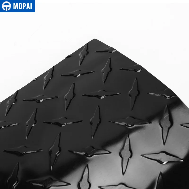 MOPAI Engine Cover Car Stickers for Jeep Wrangler JK 2007- Car Hood Angle Wrap Covers for Jeep JK Wrangler Accessories