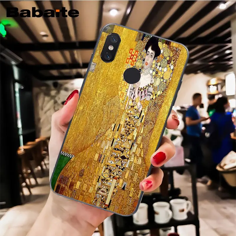 Babaite Kiss Gustav Klimt Ван Гог Звездная ночь звезда чехол для телефона для Xiaomi MiA1 A2 lite F1 Redmi 4X 5Plus S2 Note7 Redmi Note4