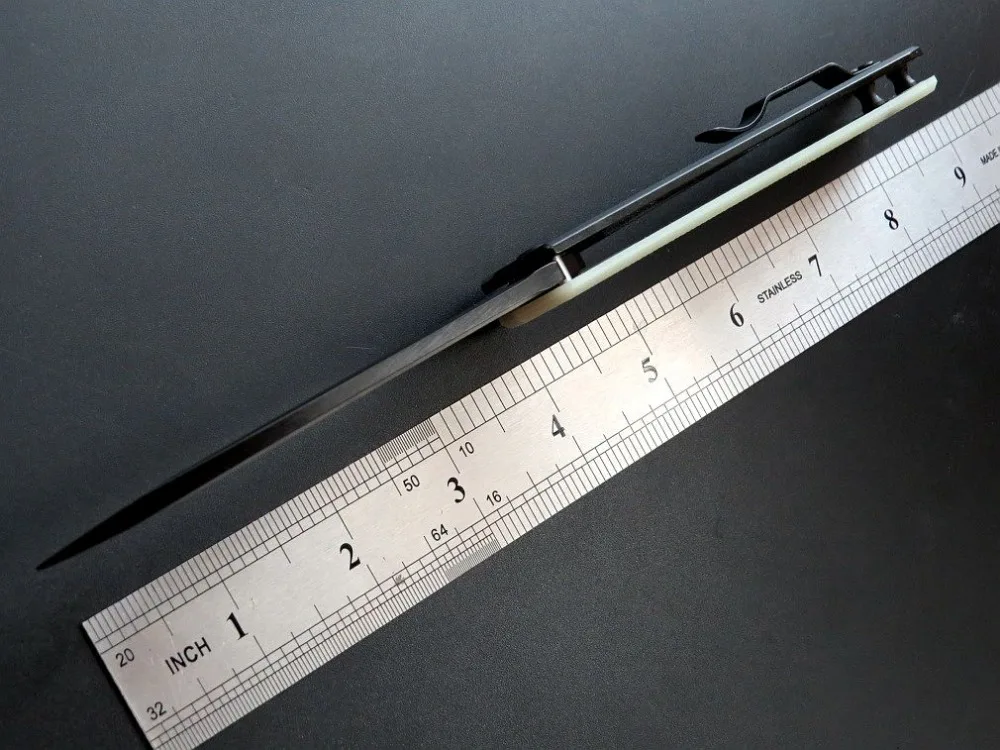 Складной нож Efeng ZT 0804 с шарикоподшипником Сталь G10 ручка титановым покрытием 204P