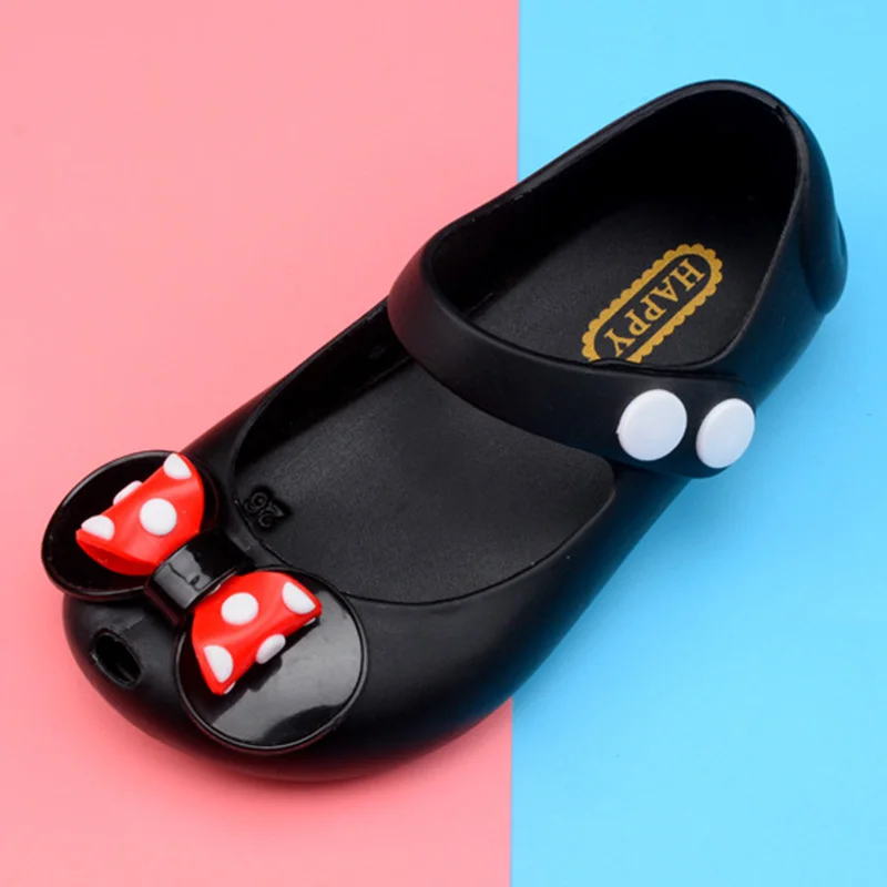 2019 Summer Children's Cartoon Shoes Baby Girls Soft Jelly Sandals Kids Minnie PVC Anti-slip Beach Toddler |