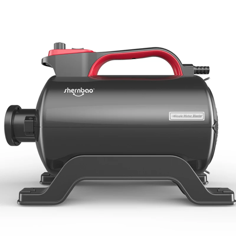 Shernbao-secador de pelo profesional para mascotas, m&aacute;quina de soplado de poco ruido, ajustable, CE, 220V, 2800W-1