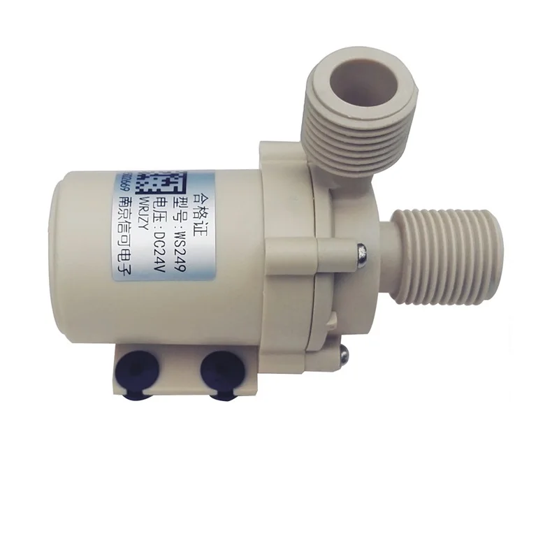 

24V Silent food grade brushless Hot cold water pressurization for refrigeration system water dispenser vacuum water filter parts