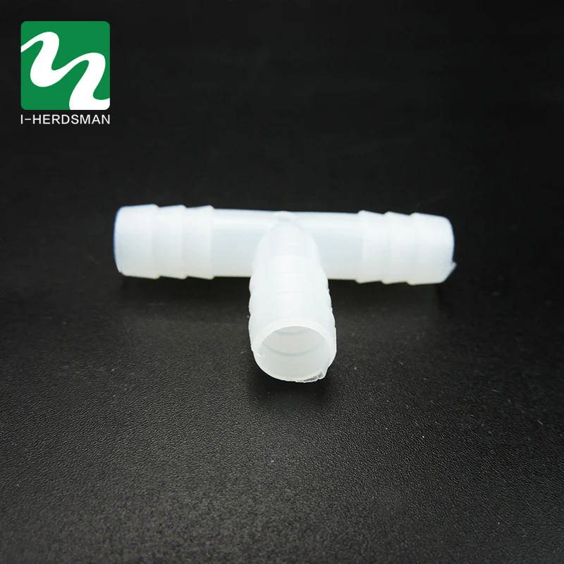 100PC Plastic Pipes For Mounting Bird Rabbit Drinking Waterer Pipe Tee Animal Drinkers Poultry Feeding Supplies Whole Sale | Дом и сад