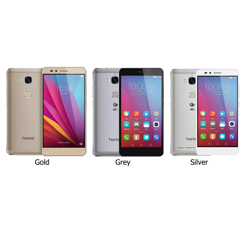 Huawei Honor 5X2 Гб 16 оригинальный Глобальный прошивки 4 г LTE мобильный телефон Octa Core 5