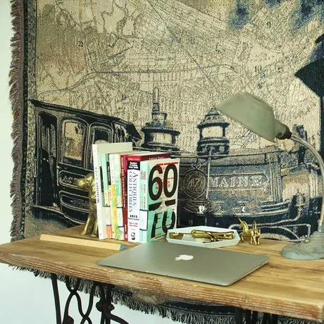 Европейские классические одеяла локомотивное ретро полотенце для дивана