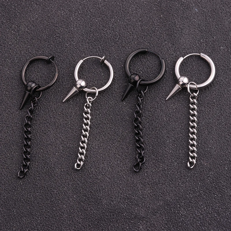 Серьги-кольца Sellsets из нержавеющей стали поддельные украшения для ушей в стиле