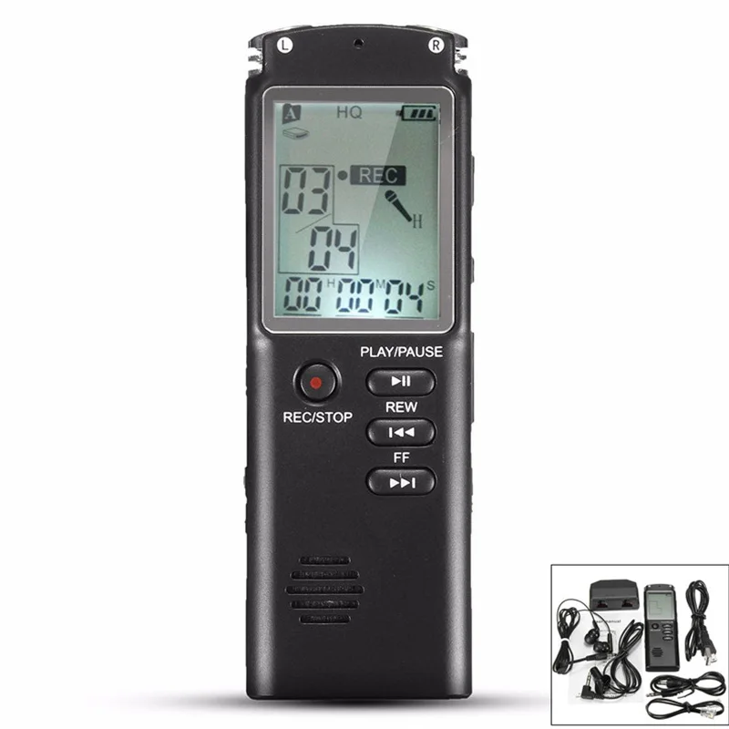 Мини цифровой MP3 музыкальный плеер запись голоса микрофон 8 ГБ 16 32 USB Аудио