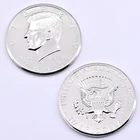 Jumbo монета 3 дюйма половина доллара Волшебные трюки сцена крупным планом Magia монета исчезают магические трюки магический реквизит