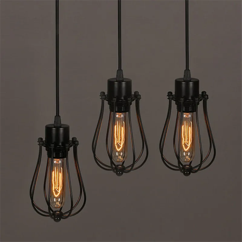 

L74-Vintage Pendant Lights Loft Suspension Luminaire Home Lighting Industrial Lamp Hanging Light Retro Fixtures ,drop shipping