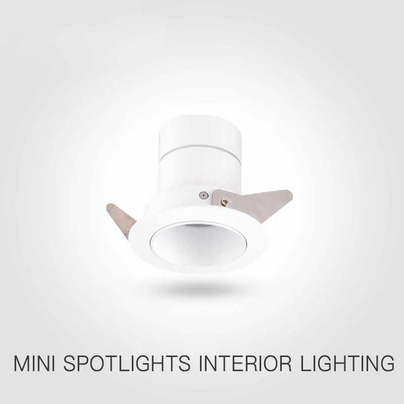 SCON Ant-glare CREE COB 5,5 см 5 Вт мини-светильники для ювелирных витрин светильники потолочный Встраиваемый прожектор