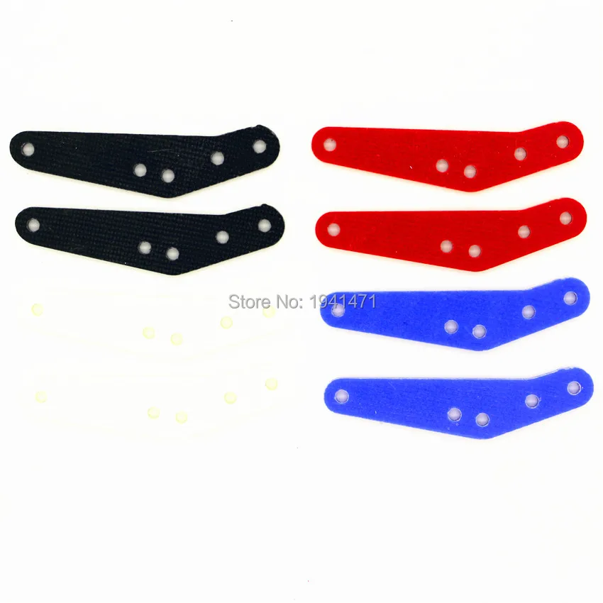 RFDTYGR RC Mini 4wd 1,5 мм Улучшенная широкая Передняя пластина на заказ FRP Запчасти для Tamiya MINI 4WD C095 8 шт./лот