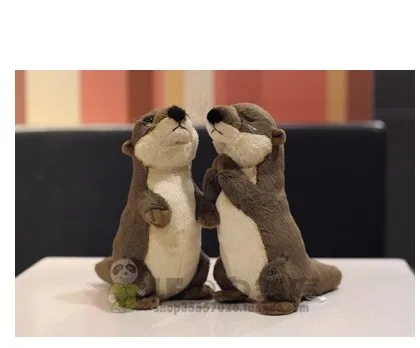 Free shipping 20cm Stuffed Animals Polar Sea World Simulation Cute Otter Doll Toy for children gift | Игрушки и хобби