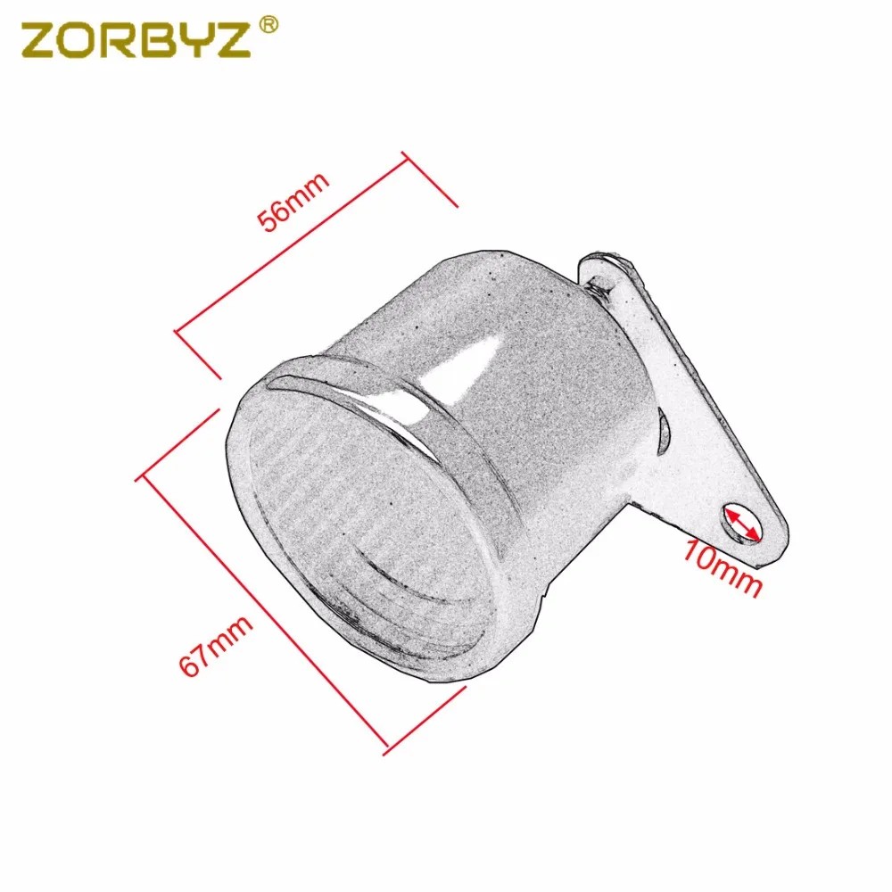 ZORBYZ мотоцикл цифровой светодиодный ЖК-дисплей км/ч Спидометр Одометр измеритель