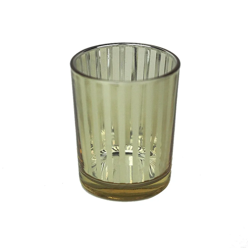 Стеклянные Votive Tealight подсвечники Mercury для свадеб вечеринок и домашнего
