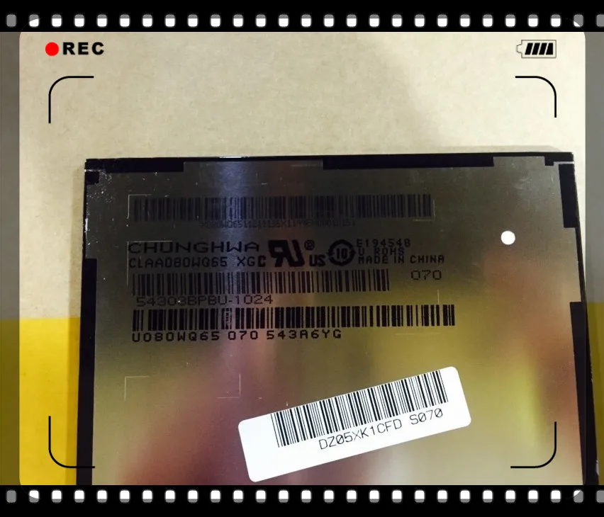 Для Z380 P024 Tablet CLAA080WQ65 новый оригинальный высококачественный 8 дюймовый IPS ЖК экран