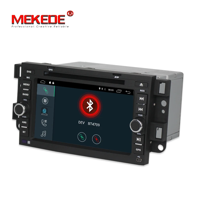 1024 * 600HD экран с Android7.1 DVD плеер автомобиля gps Навигатор Радио кассета Bluetooth для Chevrolet