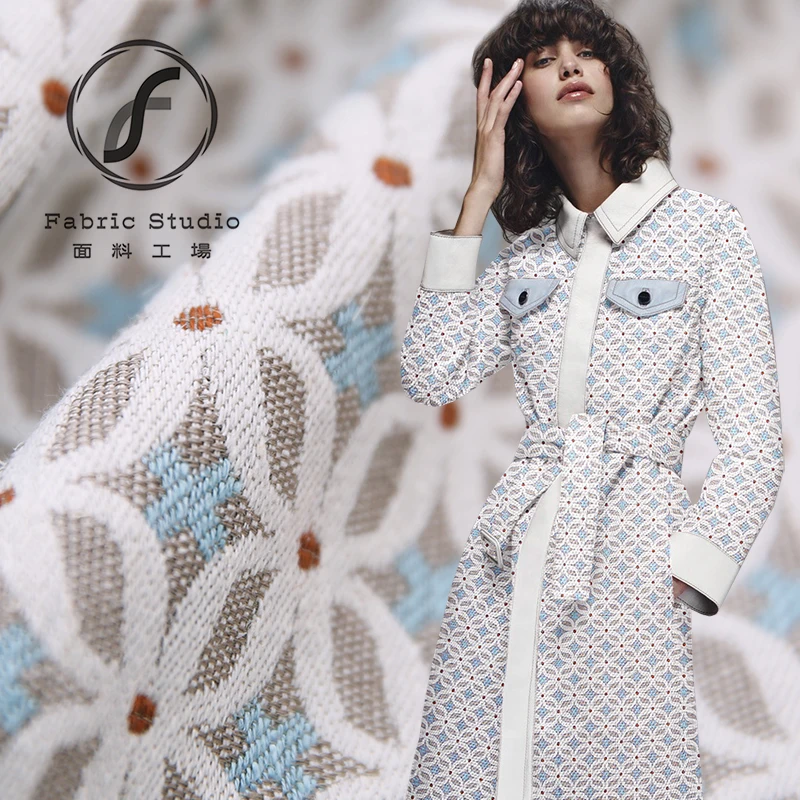 Жаккардовая Высококачественная Тяжелая льняная ткань Clover для больших