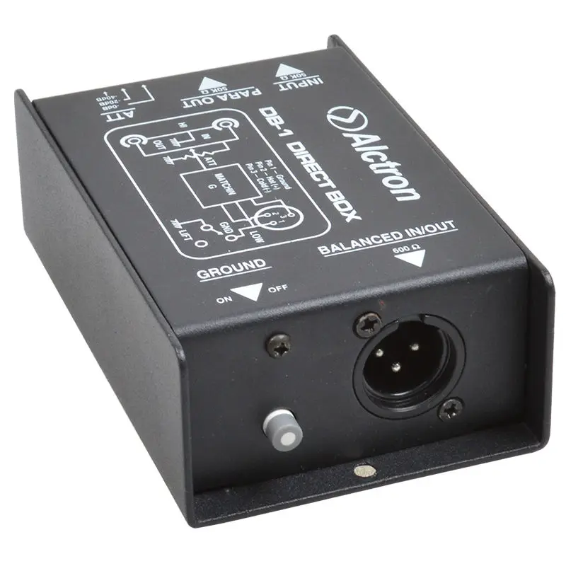 Alctron DB-1 DI Прямая Коробка Новое поступление Пассивный стерео прямая коробка-1