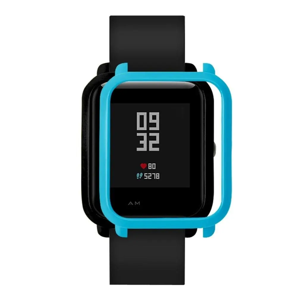 Защитный чехол для смарт-часов для Xiaomi Huami Amazfit Bip Bit youth с красочной рамкой тонкий защитный чехол для amazfit bip