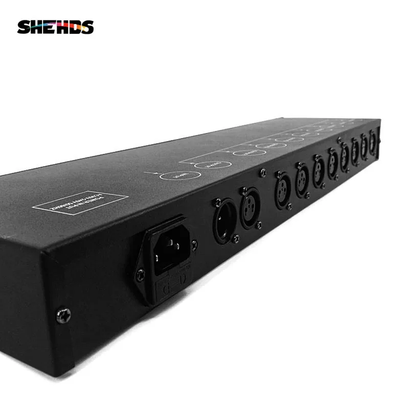 Сценический светильник DMX512 сплиттер светильник разделитель усилителя сигнала 8 способ DMX Дистрибьютор для сценического оборудования
