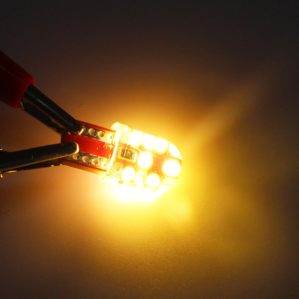 DXZ 1X T10 COB силикагель 194 168 501 w5w светодиодные лампы canbus 12SMD Автомобильный интерьер