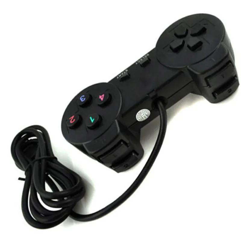 Проводной игровой джойстик Double Shock USB 2 0 простой контроллер геймпад для ПК