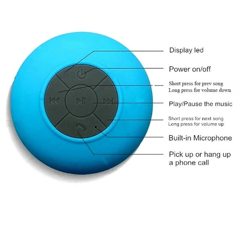 Мини Bluetooth-Колонка INGELON водонепроницаемая Колонка громкой связи колонка s altavoz