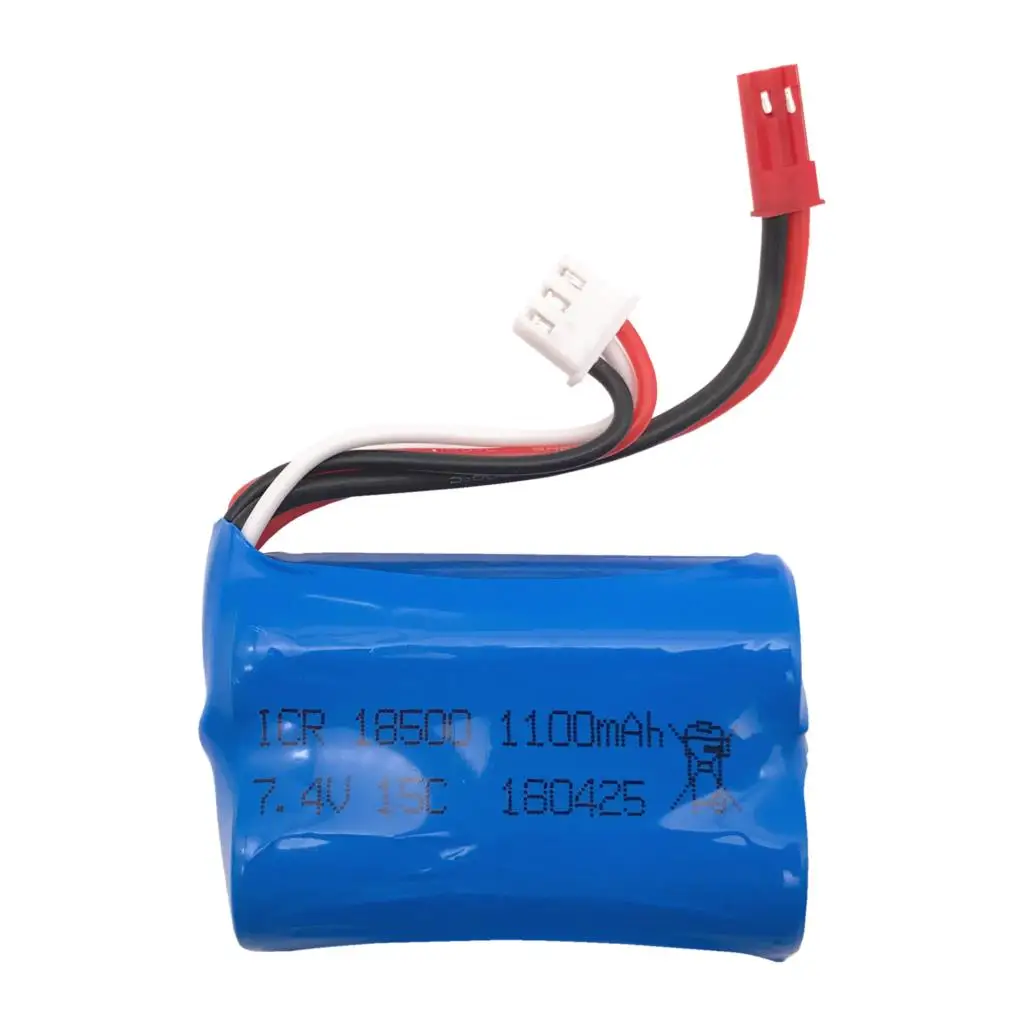 

Lipo Batttery 7.4V 1100mAH 15C For MJX T10 T11 T34 HQ 827 871 Remote control helicopter battery 7.4 V 1100 mAH 18500 toy battery