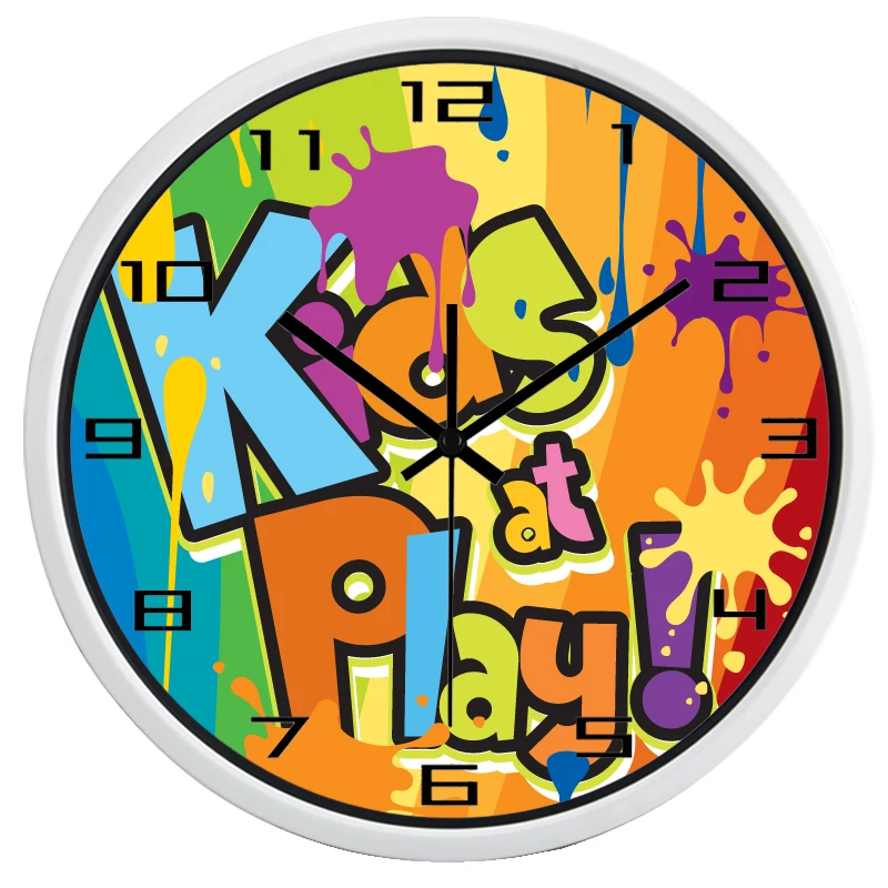 Детские часы для детских клубных вечеринок настенные игровых площадок прочное