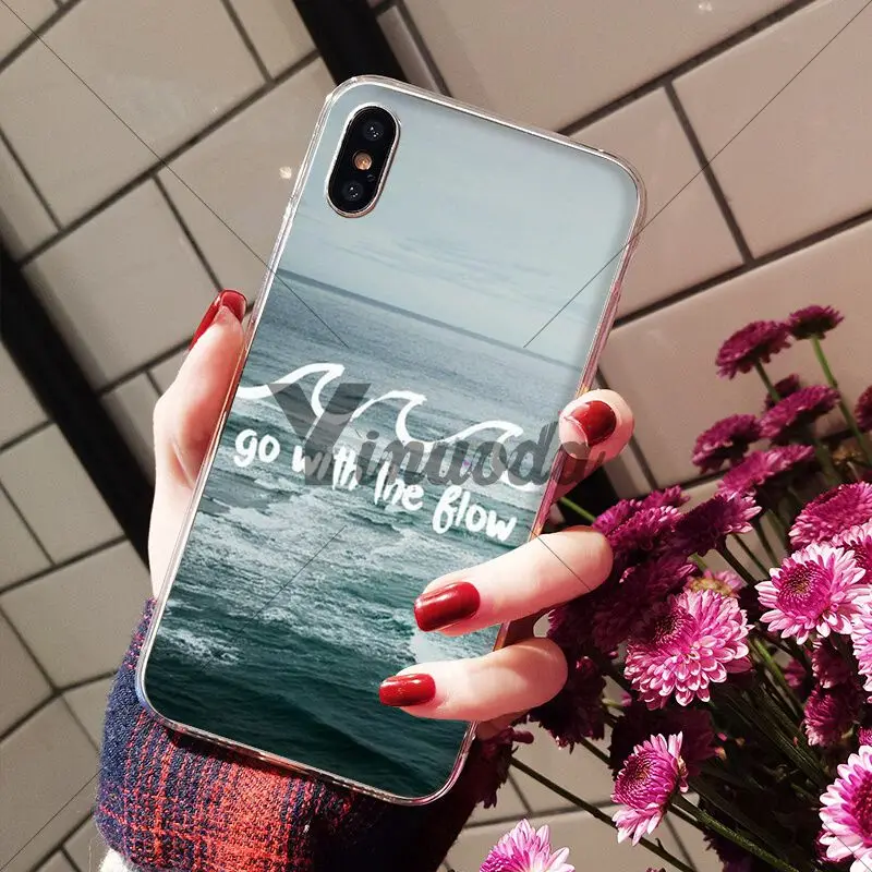 Чехол для телефона Yinuoda Far mountain sea с воздушным шаром и легкой печатью на заказ iPhone 8