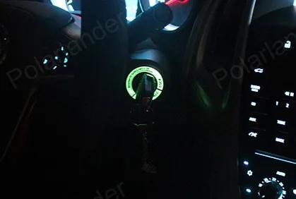 Luminous ignition key ring Car Styling Switch stickers cover for T/oyota R/eiz C/amry Y/aris h/ighlander | Автомобили и мотоциклы