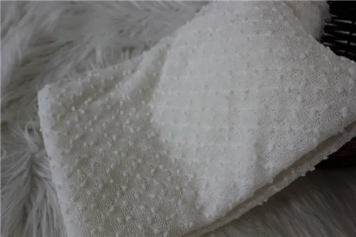 milk white 50X75 см Dotty обёрточная бумага мини попкорн одеяло попкорн фон стрейч обёрточная бумага новорожденный фото реквизит - Цвет: milk white