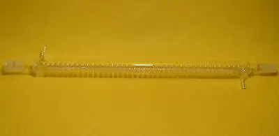 Graham Condenser 24/40 500mm Jacketed Coil Glass Heat Exchanger Lab Glassware | Flask