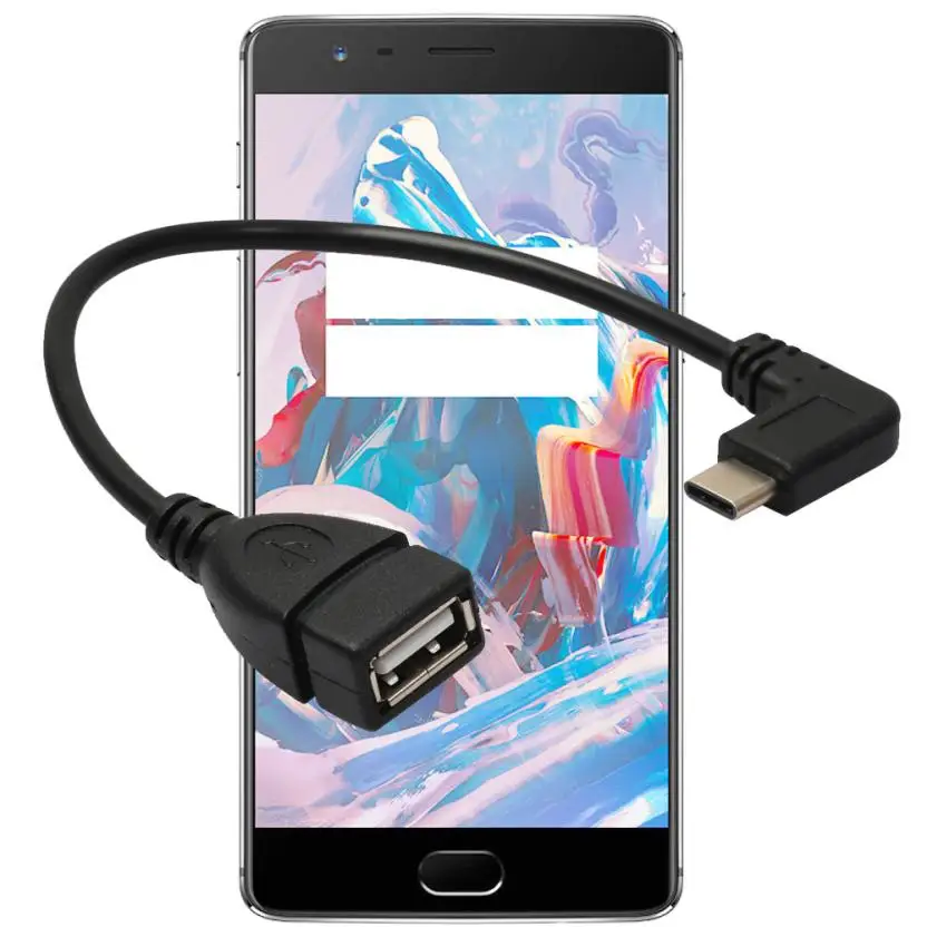 USB 3.1 Type C Φ OTG кабель USB3.1 штекер USB2.0 Тип A Женский адаптер Шнур July08 #2 Прямая