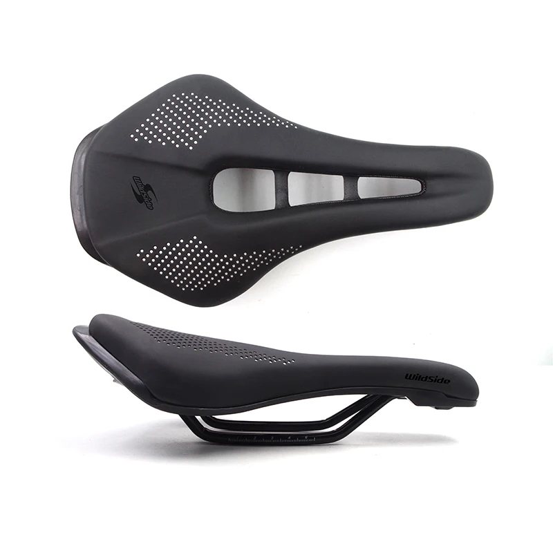 Велосипедное седло для мужчин Road Tt timetrial Tri Triathlon Racing sillin bicicleta Mtb велосипедное седло Selle Seat запасные части - Цвет: black